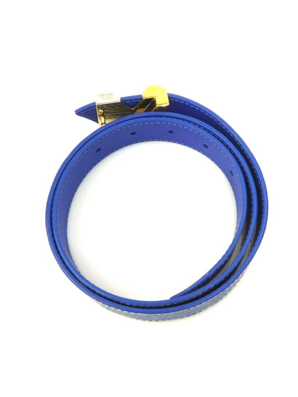 Louis Vuitton Belt Epi Denim M6076 - Picture 4 of 10